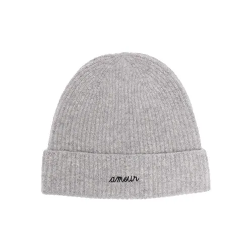Maison Labiche Шерсть Бини Женские Светло-Серый