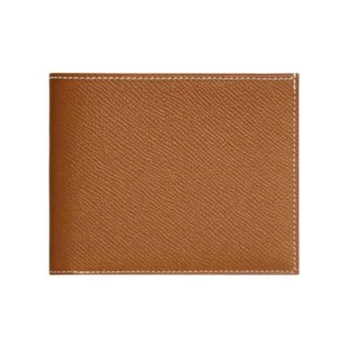 HERMES Citizen Twill Кошельки Коричневый Мужской