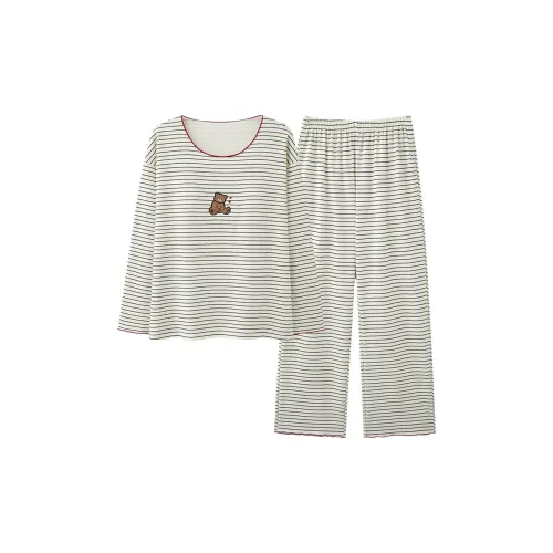 William Pajama Комплект Женский Абрикос