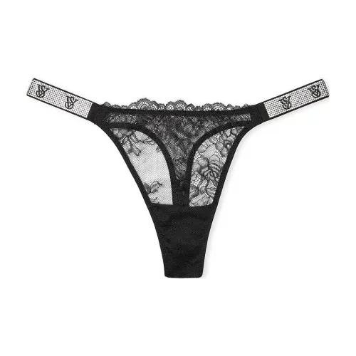 Victoria's Secret 1 упаковка черный женский стринг