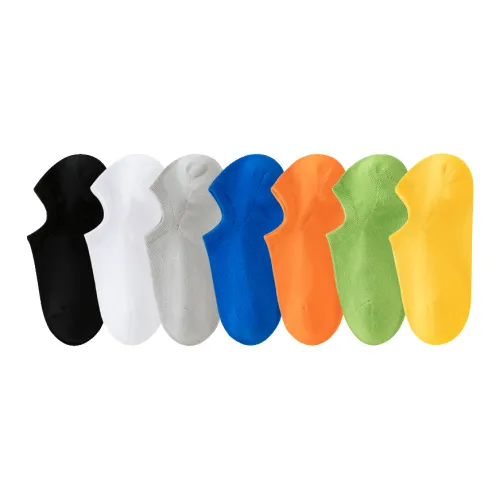 Lan Miao No Show Носки Мужские 7 Пачек