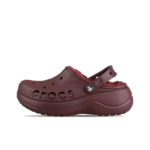 Crocs Baya Platform Clog Sabo Унисекс Коричневый