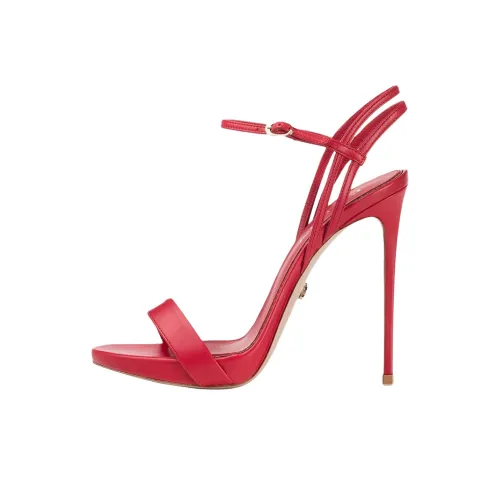 Le Silla Gwen One Strap Sandals 12cm Women's Red Le Silla Gwen One Ремень Сандалии 12см Женские Красные