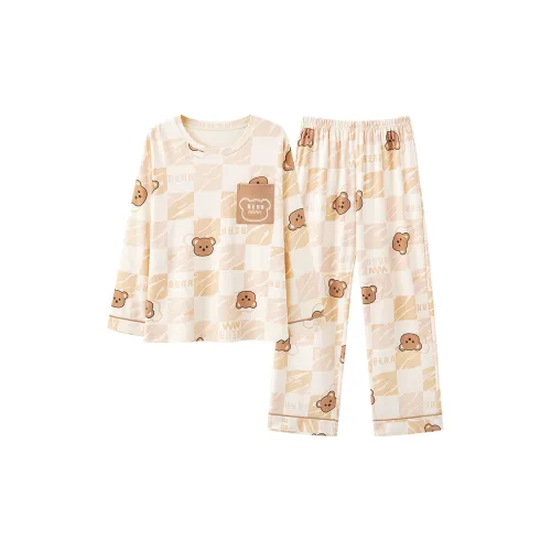 William Pajama Комплект Женский Абрикос