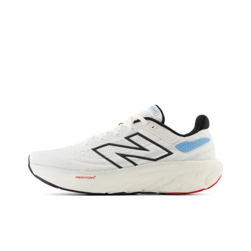 New Balance 1080 v13 Беговые кроссовки Низкий верх Белый Черный Мужской