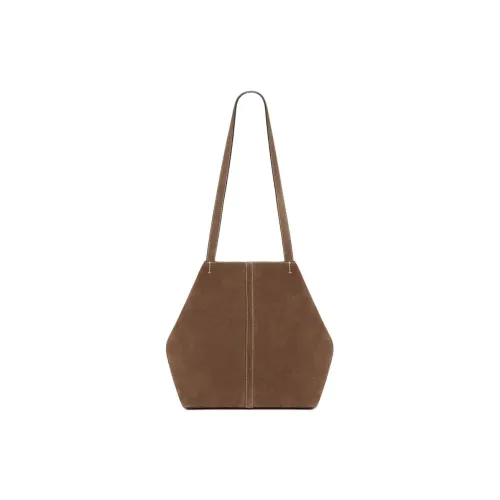 Vanessa Bruno Сумка из коровьей кожи сумка через плечо маленькая женская цвет тауповый