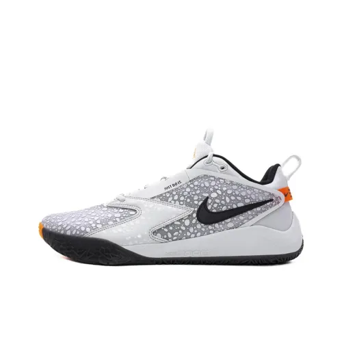 Nike Slip-resistant Abrasion-resistant Low-top Волейбольные кроссовки Unisex Light Серый