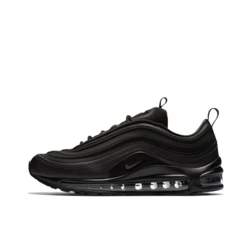 Nike Air Max 97 Low Топ Повседневные Беговые Кроссовки Мужские Черные
