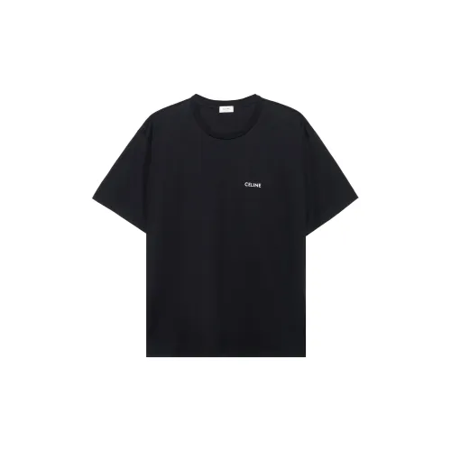CELINE Мужские черные T-рубашки