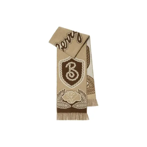 Burberry Кашемир Вязаные Шарфы Унисекс Коричневый