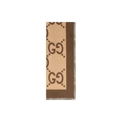 GUCCI Шелковые шарфы Мужской