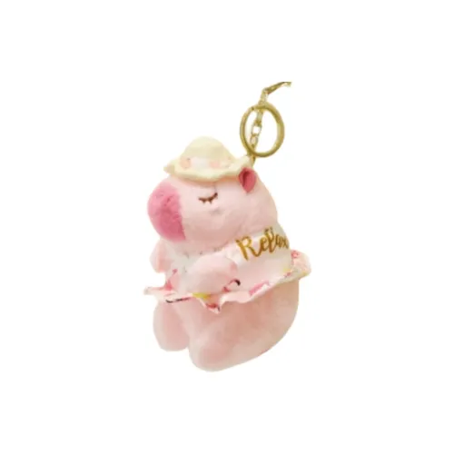 BLUE WHITE CASTLE Летний Капибара Кукла Плюшевая Брелок 12 см Высота