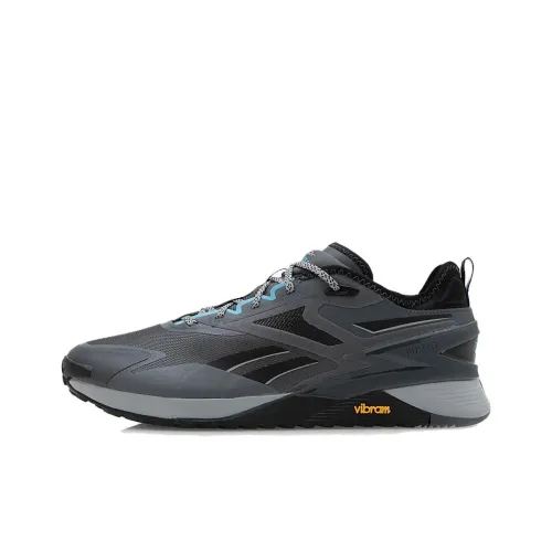Reebok Nano X3 Low Топ Кроссовки для тренировок Унисекс Серый