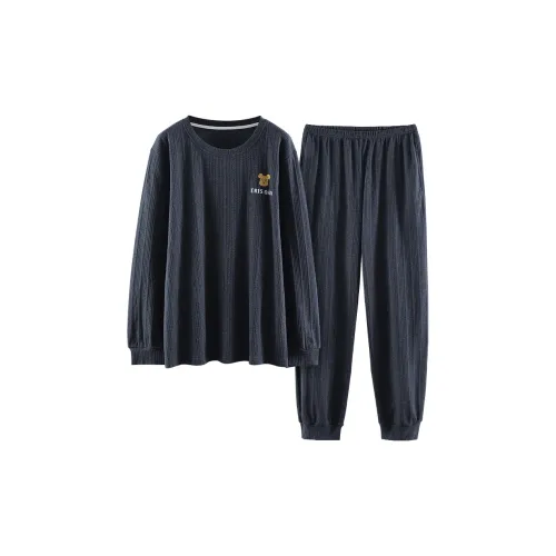 The Story Of The Flower Season Пижамный комплект Мужской Темно-серый