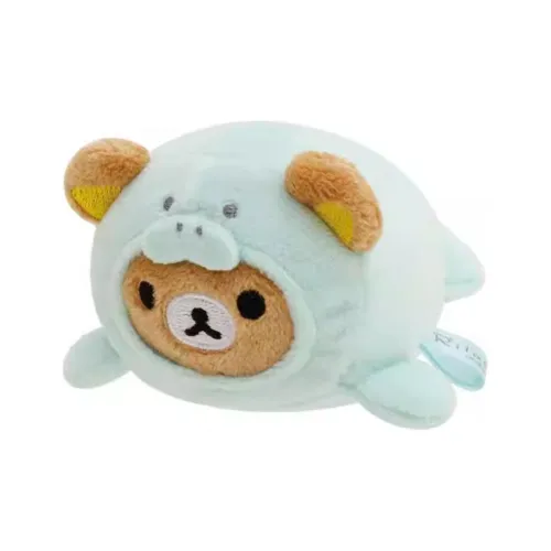 SAN X Океанический Русалка Медуза Осьминог Куклы Плюшевый Брелок 6 см 7 см 8 см 9 см Рекомендуемый рост