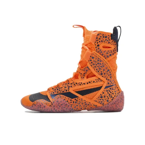 Nike Slip-resistant Abrasion-resistant High Top Training Shoes Men's Orange Найк Антислип Резистентный к Износу Высокие Кроссовки для Тренировок Мужские Оранжевые