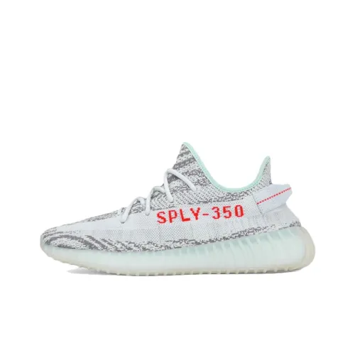Adidas Yeezy Boost 350 Повседневная обувь Низкий топ Серо-голубой Унисекс