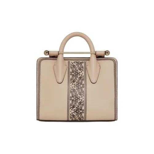 Strathberry Smooth Calfskin Сумка через плечо Сумка Женская Бежевая