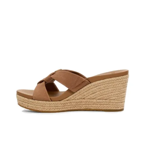 UGG Слипоны Женские Каштановый