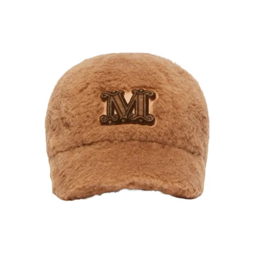 MaxMara Верблюжья шерсть Шелк Кепки Женские Коричневый