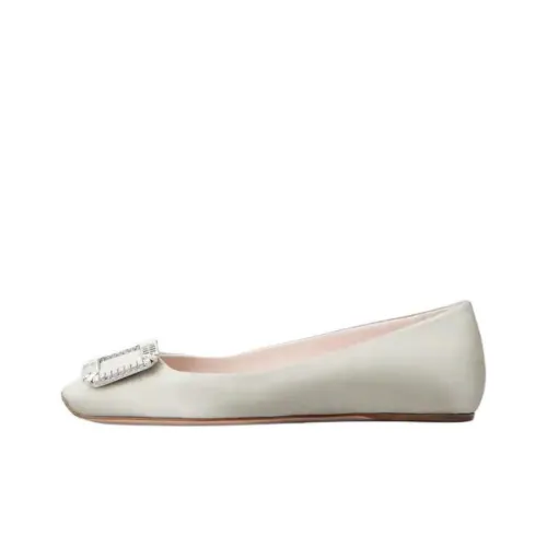 Roger Vivier Trompette Женские повседневные туфли Серебряные Женские