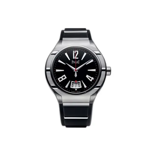 PIAGET Автоматический Механический Механизм Мужские Часы PIAGET POLO 45 мм Черные