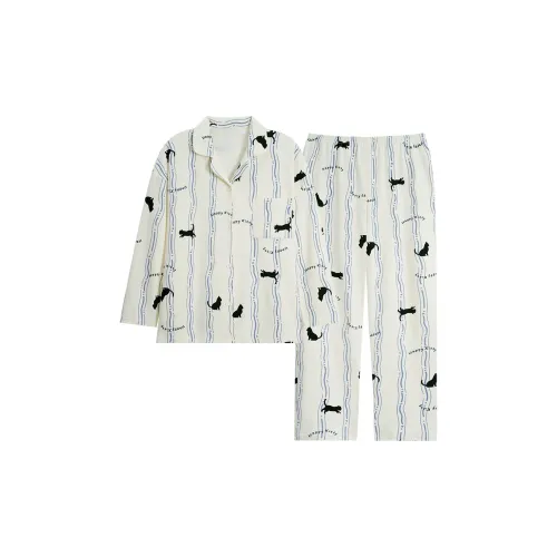 MIIOW Trend Party series Pajama Комплект Женский Айвори