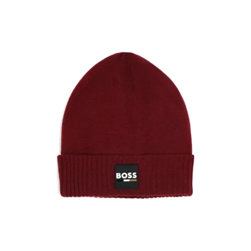 BOSS Полиэстер Полипропилен Полиамид Wool Beanies Детский Красный