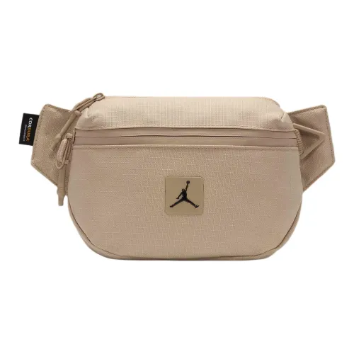 Джордан Полиэстер Одно плечо Через плечо Бананка Унисекс Коричневый