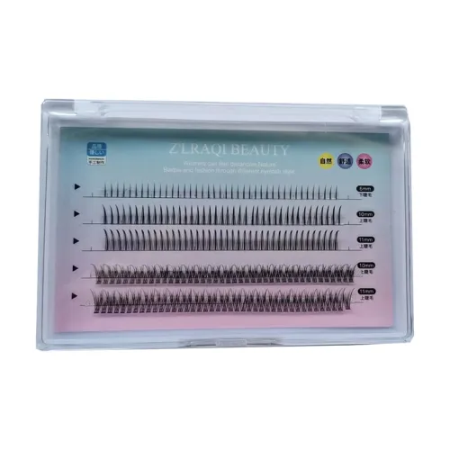 JIANYINGSHU Интернет Знаменитый A Линия Рыбка Ассорти Накладные ресницы Один Кластер Сегментированный