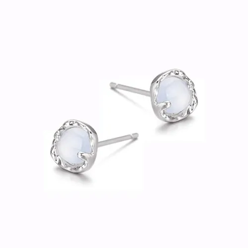 CARAT'S DIARY Цветная глазурь Серьги-гвоздики Женские