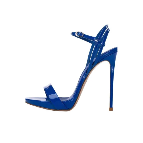 Le Silla Gwen One Strap Sandals 12cm Women's Blue Le Silla Gwen One Ремень Сандалии 12см Женские Синие