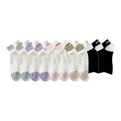 Lan Miao No Show Носки Женские 10 пар