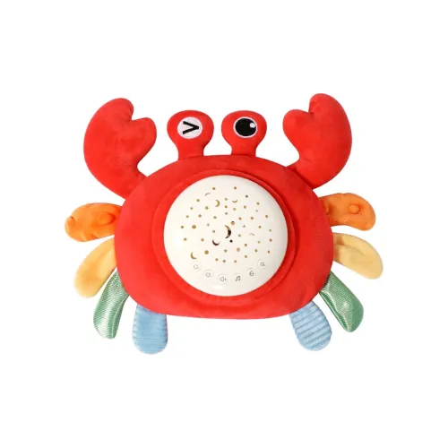 BIG TAYLOR Проекционный Краб Музыкальная коробка Кукла для успокаивания малышей Музыкальные и световые развивающие игрушки