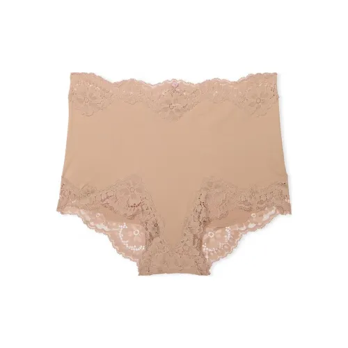 Victoria's Secret Dream Angels Кружевная отделка Boyshort Panty Пралине Трусы Женские 1 Пачка Пралине