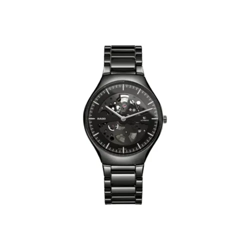 RADO True Thinline Collection Автоматический Механический Часы Мужские Циферблат 40,1 мм Черный
