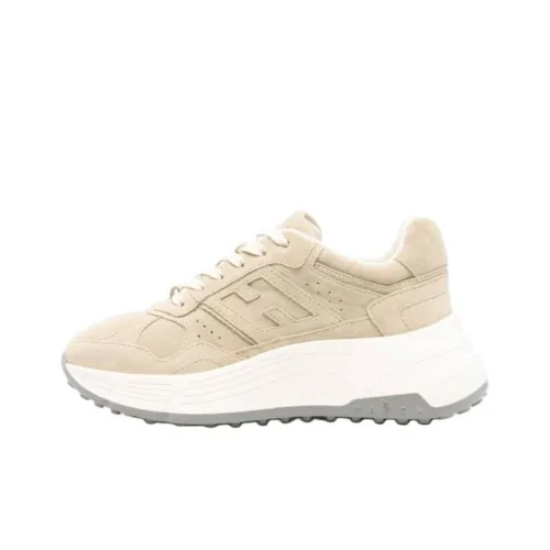 HOGAN H669 Low Топ Повседневная Обувь Женская Бежевая