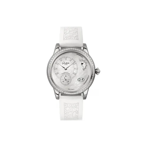GLASHUTTE ORIGINAL Ladies Collection Автоматический Механический Механизм Женские Часы Часы 39,4 мм Белый Циферблат