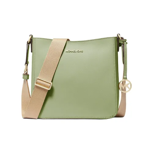 MICHAEL KORS Jet Set Покрытый холст Курьерская сумка Сумка через плечо Сумка Маленькая Женская Фруктовый зеленый