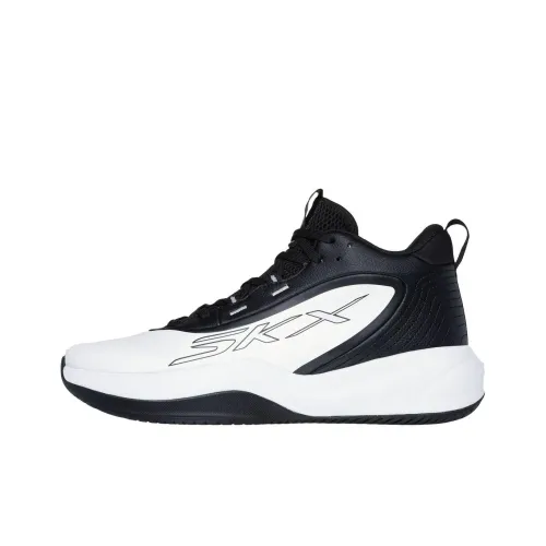 Skechers Баскетбольные кроссовки MID Топ Белый/Черный Мужской