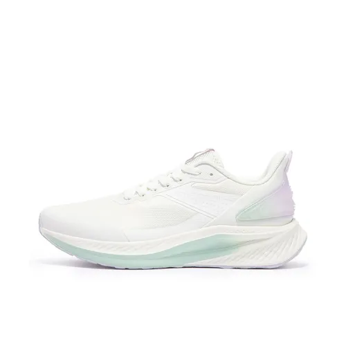 361° Противоскользящий устойчивый к истиранию низкий топ повседневная обувь для бега женский белый фиолетовый