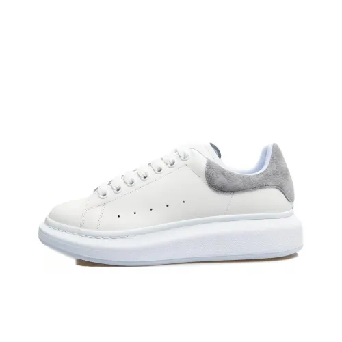 Alexander McQueen Oversized Sneaker Low Топ Стильные Скейтбординги Мужской Белый Серый