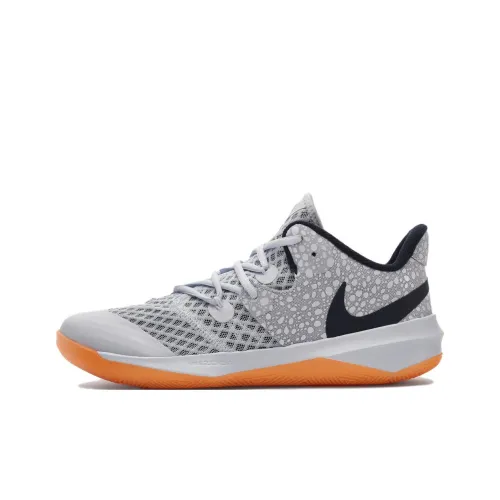 Nike HyperSpeed Court Slip-resistant Abrasion-resistant Low-top Training Shoes Unisex Gray Найк HyperSpeed Court Противоскользящие Износостойкие Низкие Кроссовки для тренировок Унисекс Серый