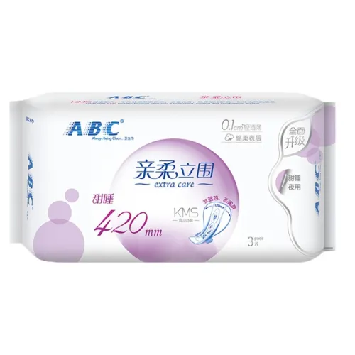 ABC Нет SENSE Менструальные прокладки Удобные Легкие Гигиенические прокладки Дружественные к коже и Дышащие