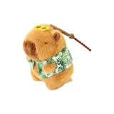 Лето Капибара Украшение - Зеленое Платье