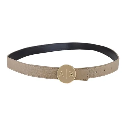 ARMANI EXCHANGE AE Логотип Sign Полиэстер Кожаные ремни Женские Многоцветный