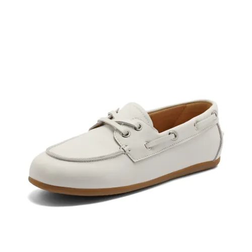 BELLE Topsiders Женские Коричневый Бежевый