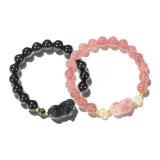 Китайский Благоприятный Животные Пара Браслет с Бусинами (1 Пара)