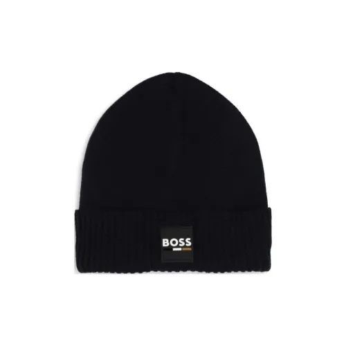 BOSS Полиэстер Шапки-бини Детский Черный