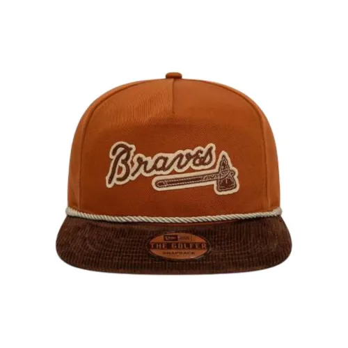 New Era Район Кепки Унисекс Коричневый